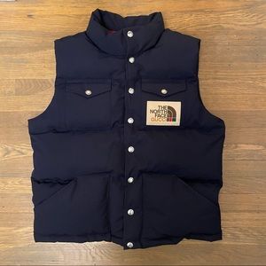 FW20 Gucci x The North Face Down Vest Medium Navy